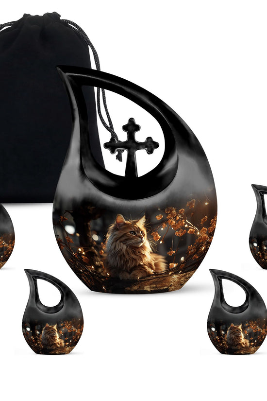 Cat Urns For Ashes - Mini Urn For Human Ashes
