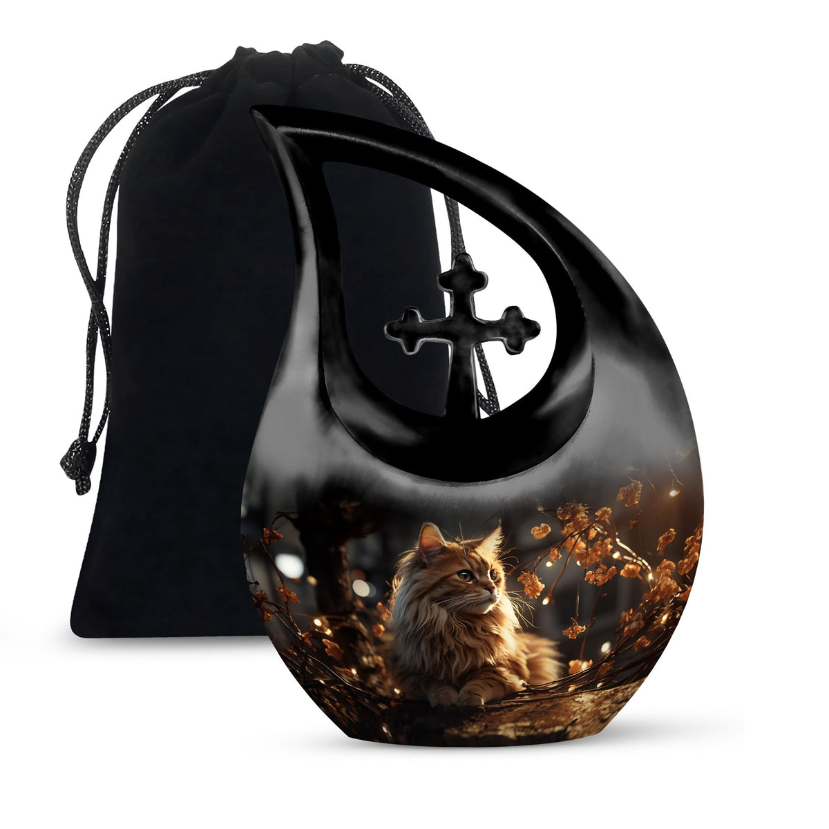Cat Urns For Ashes - Mini Urn For Human Ashes