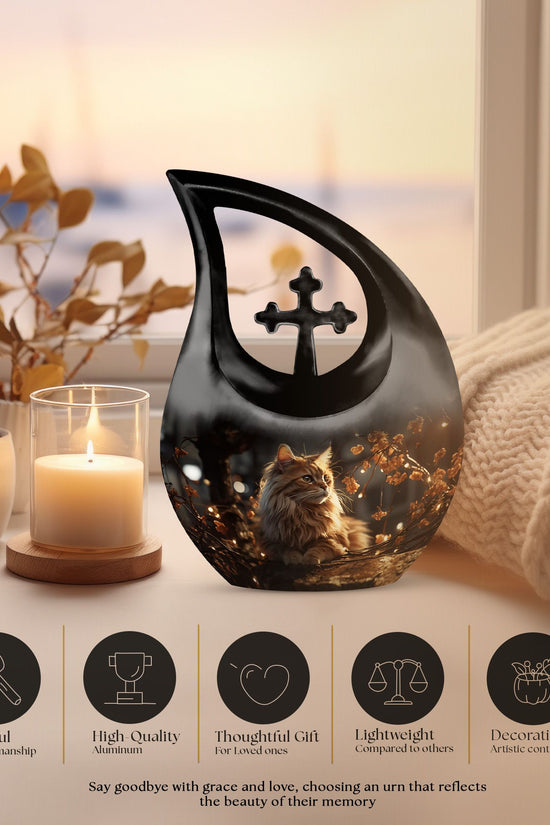Cat Urns For Ashes - Mini Urn For Human Ashes