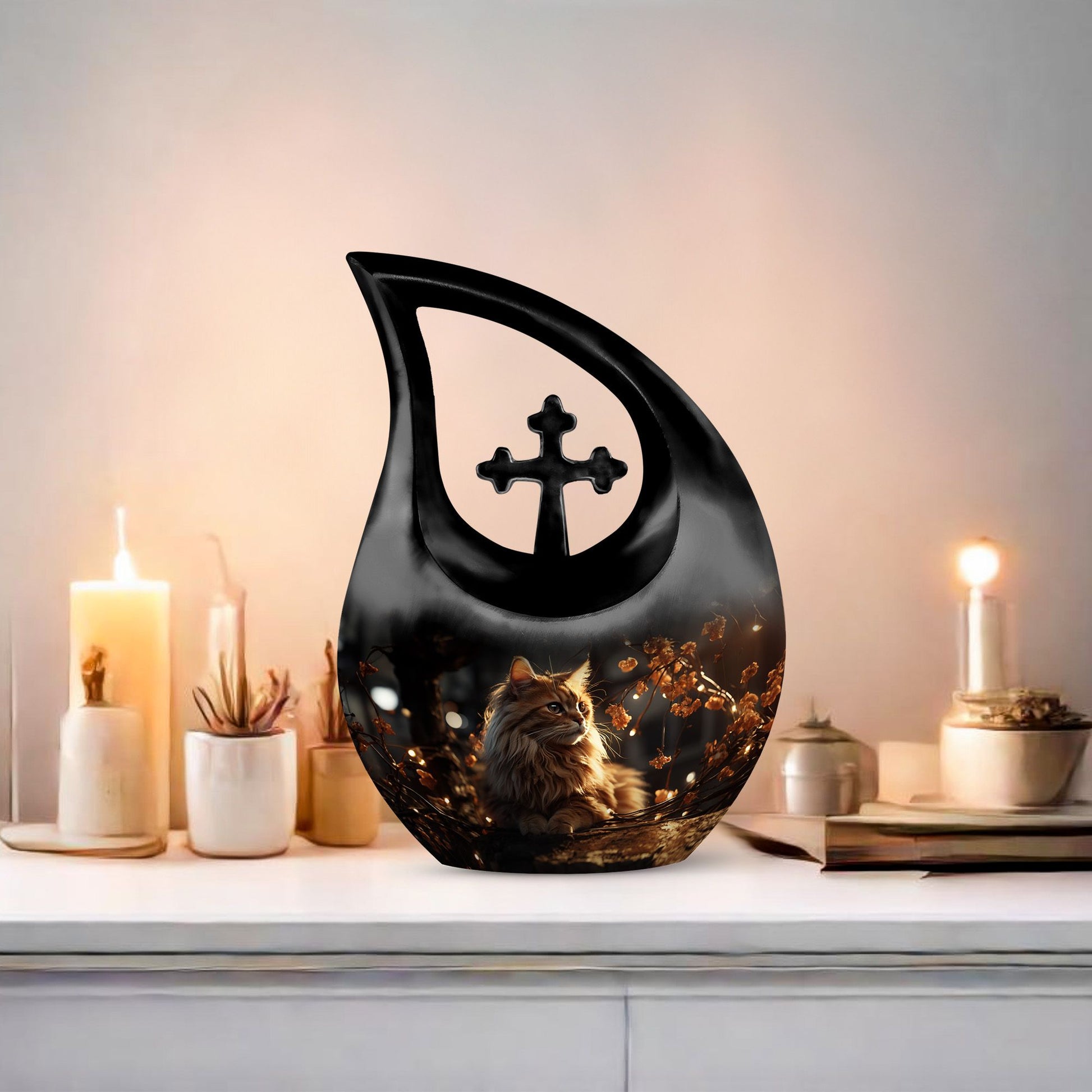 Cat Urns For Ashes - Mini Urn For Human Ashes