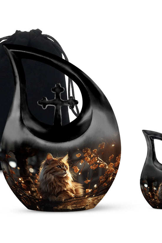 Cat Urns For Ashes - Mini Urn For Human Ashes