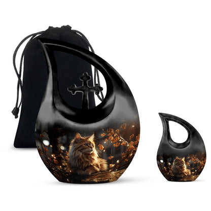 Cat Urns For Ashes - Mini Urn For Human Ashes