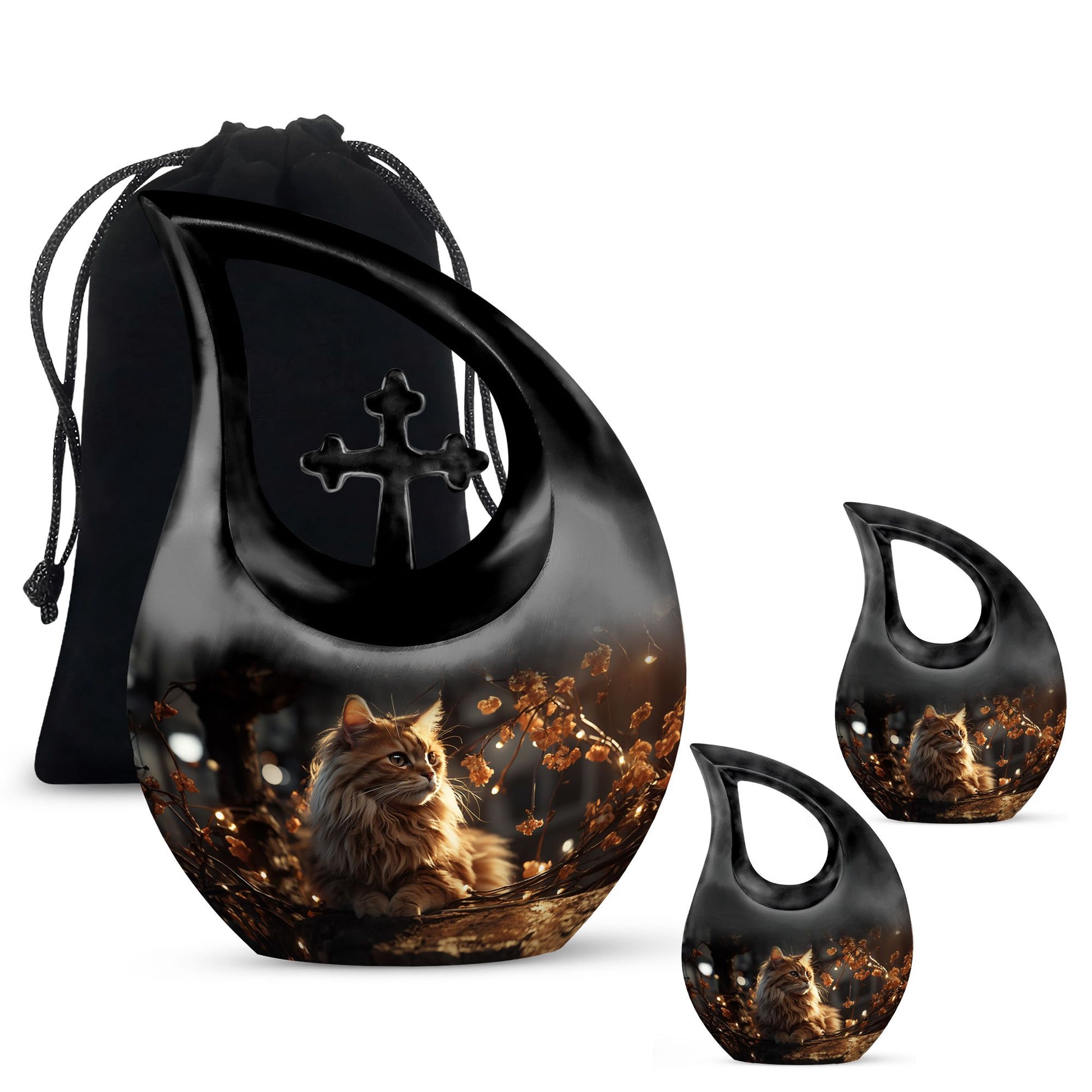 Cat Urns For Ashes - Mini Urn For Human Ashes