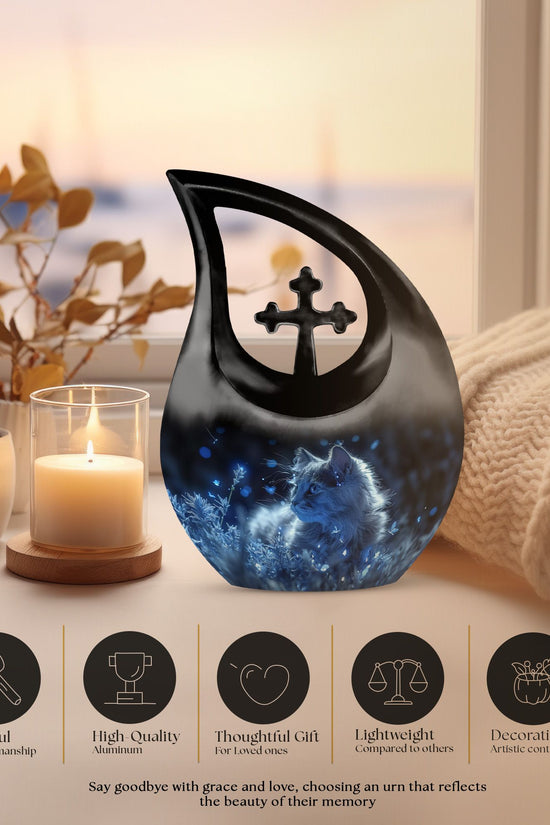 Cat Urns For Ashes - Mini Urn For Mom Ashes