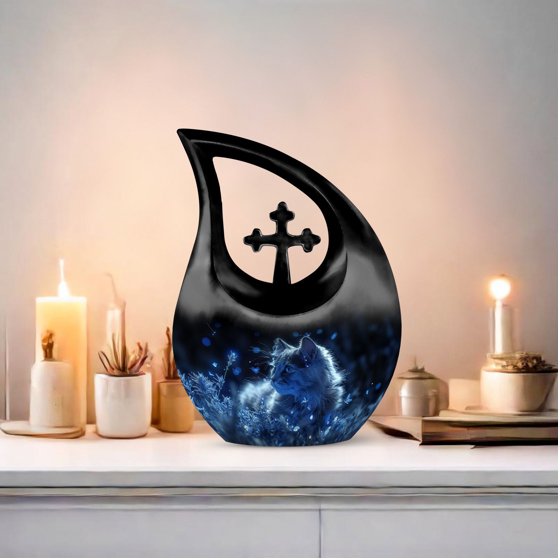 Cat Urns For Ashes - Mini Urn For Mom Ashes