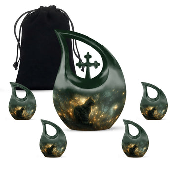 Large Urn With 4 Keepsake