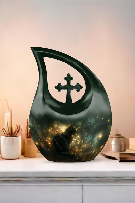 Cat Urns For Ashes - Memorial Ashes Keepsake