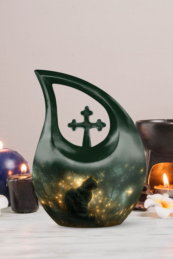 Cat Urns For Ashes - Memorial Ashes Keepsake
