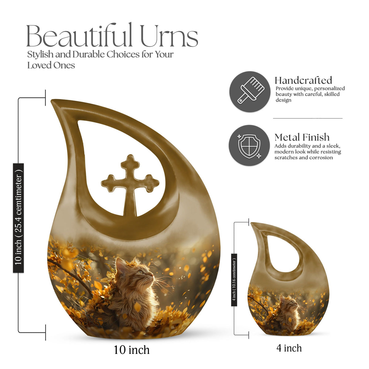 Cat Urns For Ashes - Keepsake For Ashes