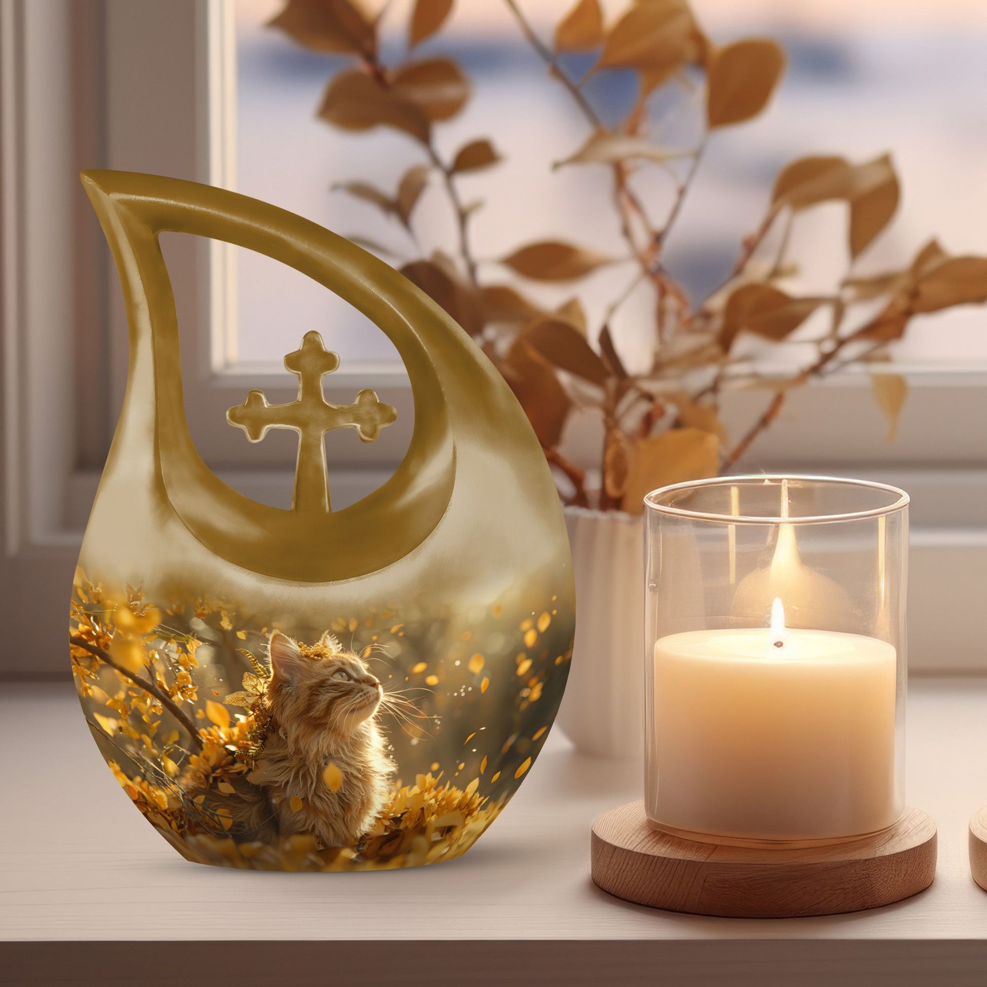 Cat Urns For Ashes - Keepsake For Ashes