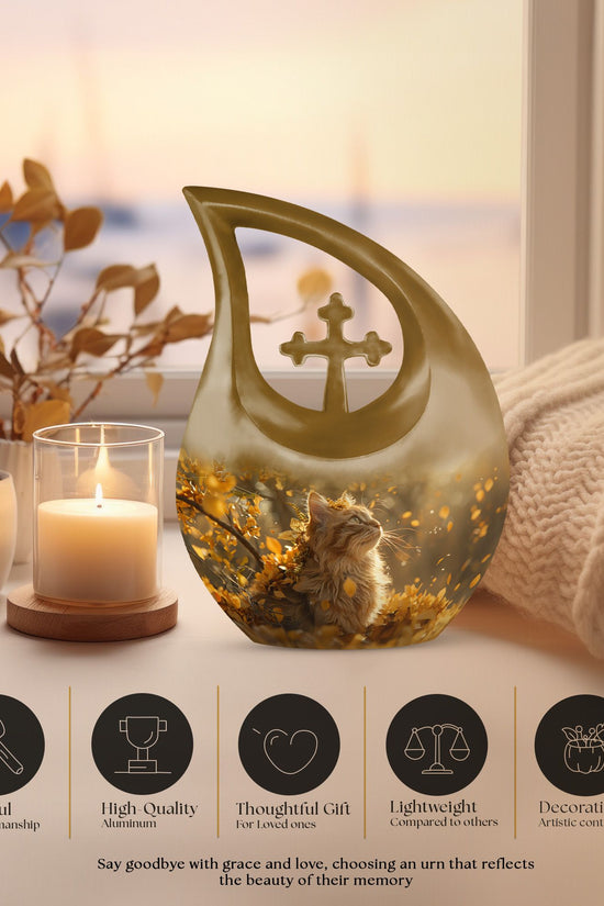 Cat Urns For Ashes - Keepsake For Ashes