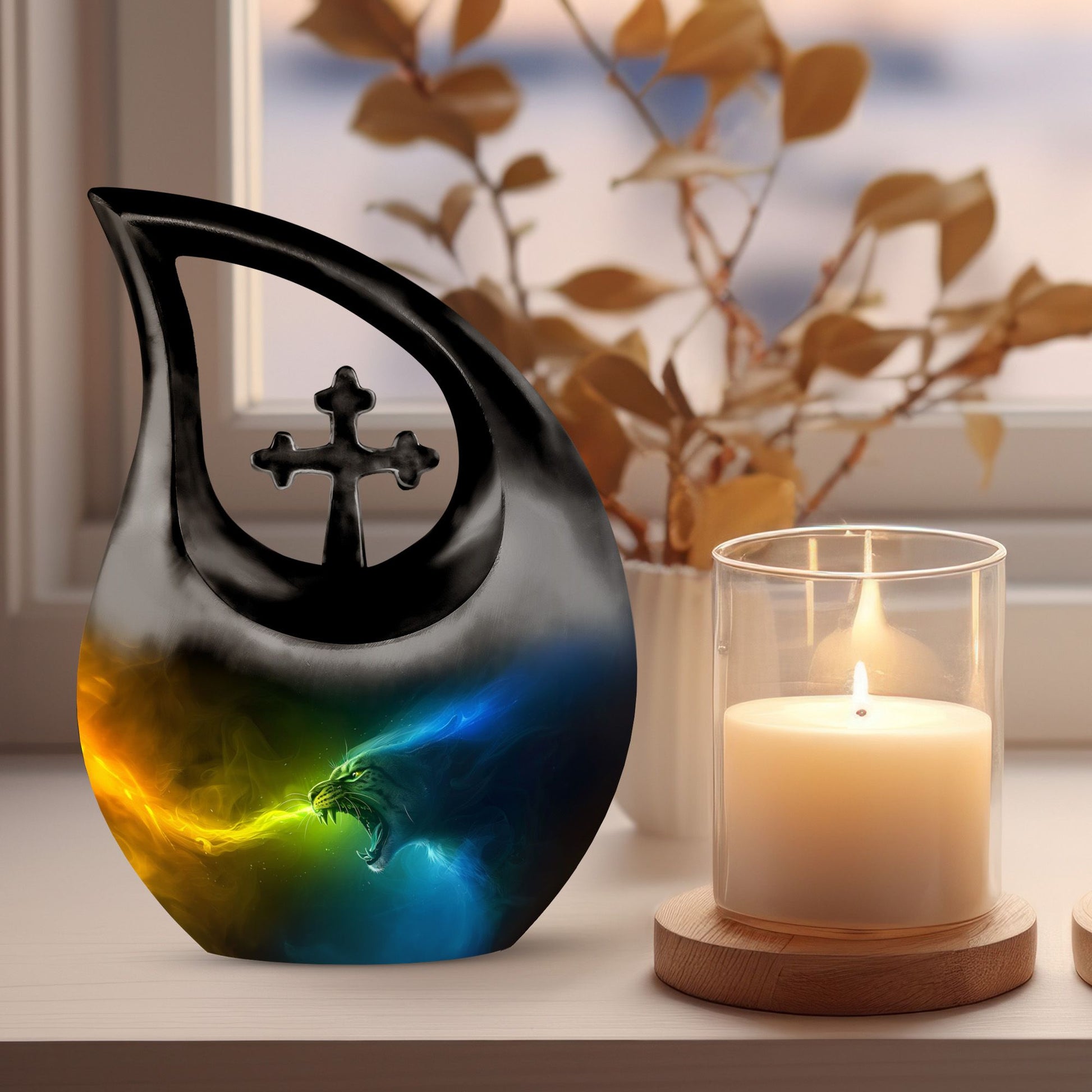 Cat Urns For Ashes - Urn For Human Ashes Keepsake