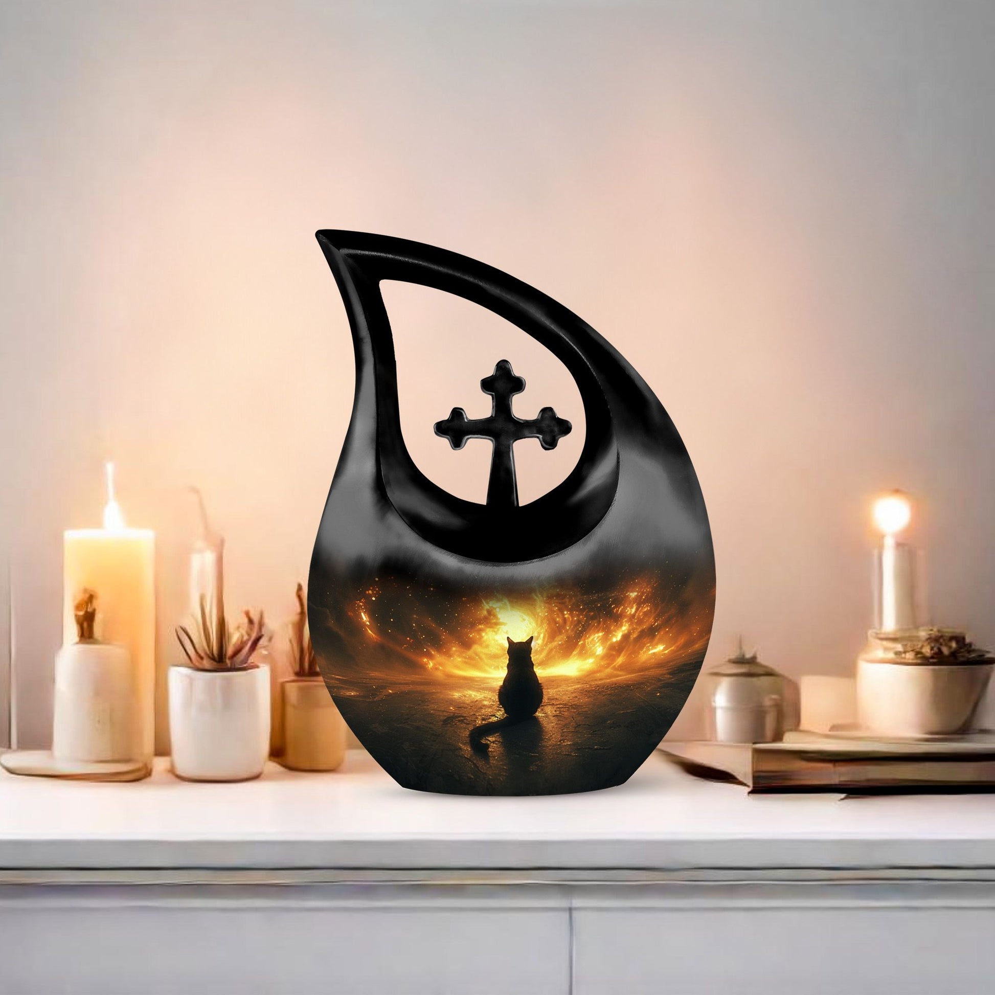 Cat Urns For Ashes - Urn Keepsake For Human Ashes