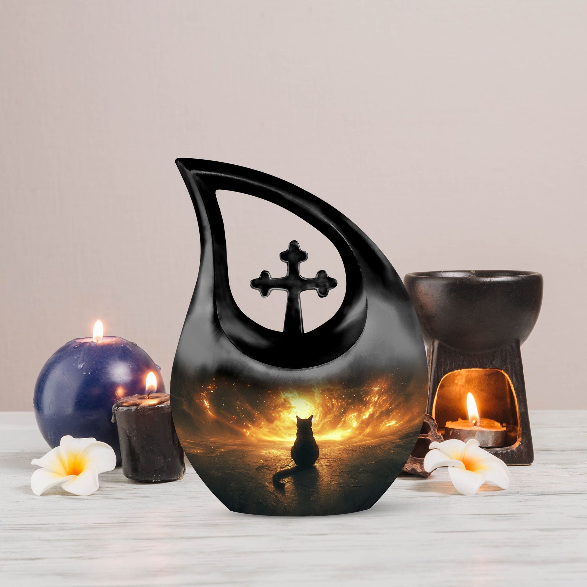 Cat Urns For Ashes - Urn Keepsake For Human Ashes