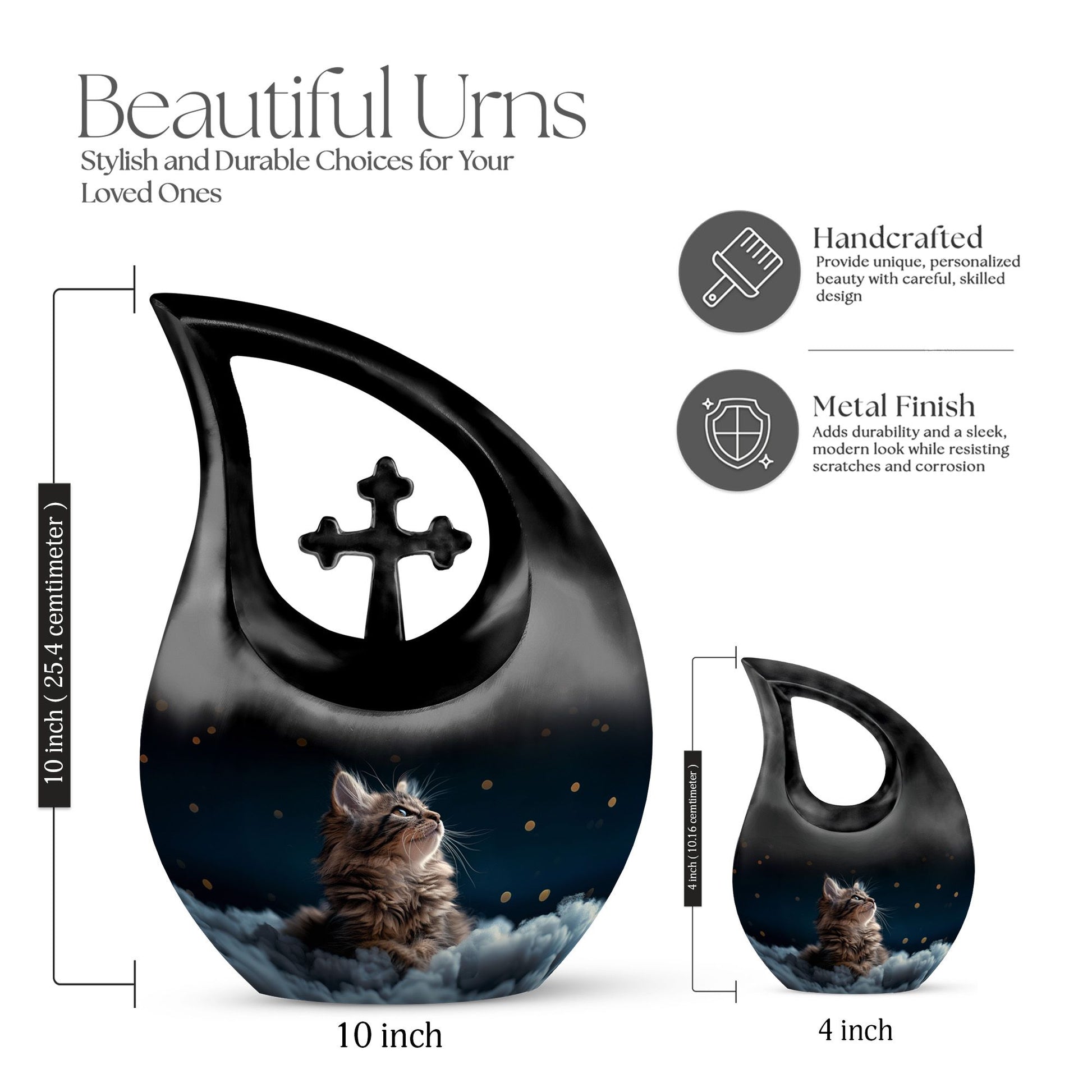 Cat Urns For Ashes - Urn Keepsakes For Human Ashes