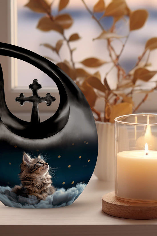 Cat Urns For Ashes - Urn Keepsakes For Human Ashes