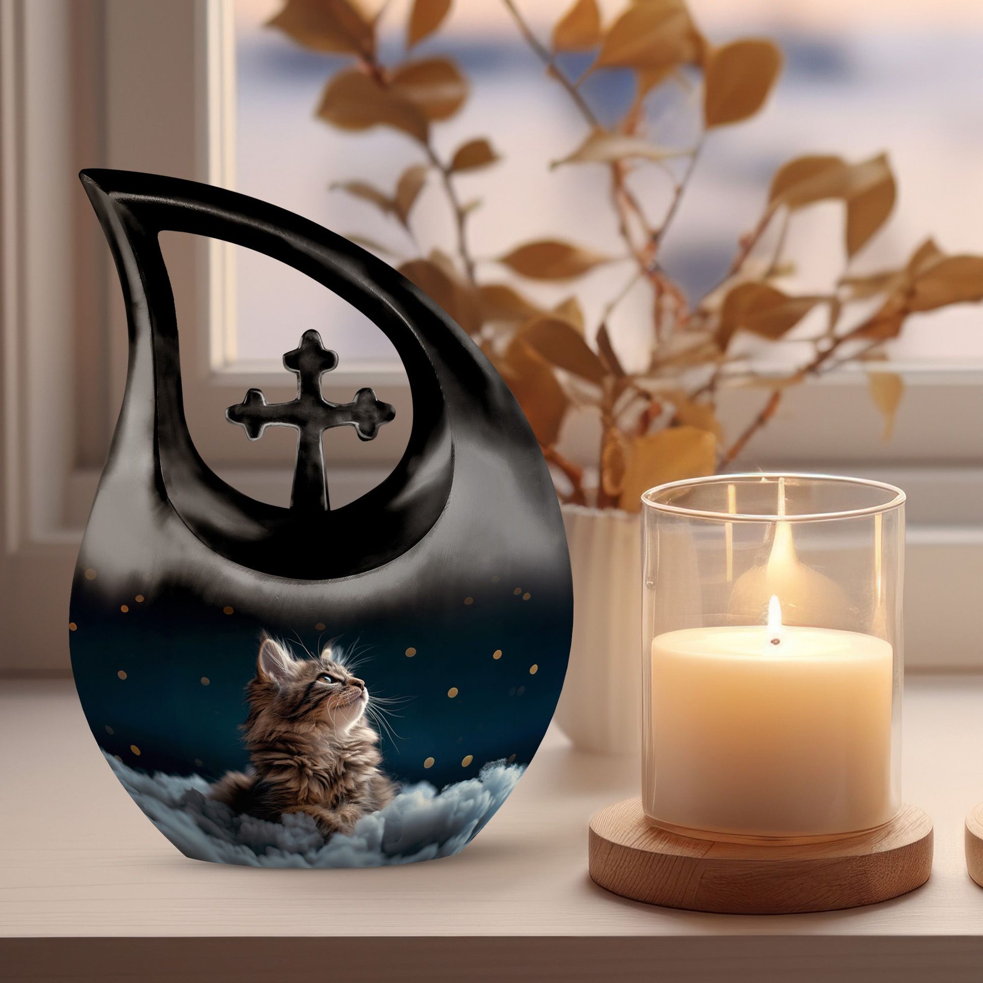 Cat Urns For Ashes - Urn Keepsakes For Human Ashes