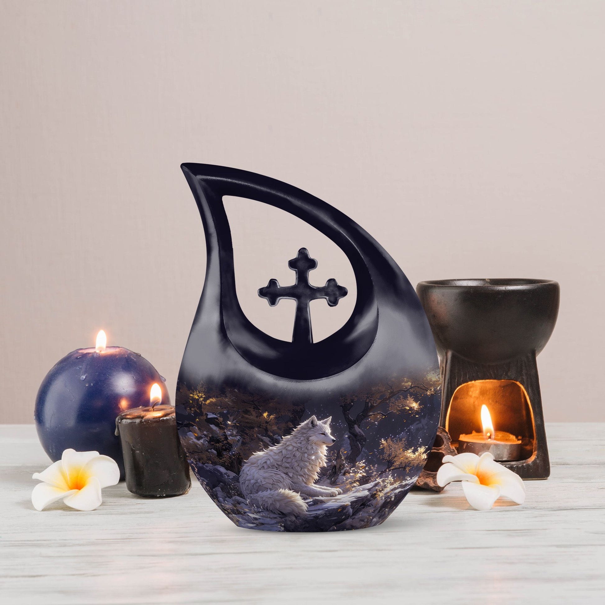 Cat Urns For Ashes - Ashes Memorial Keepsake