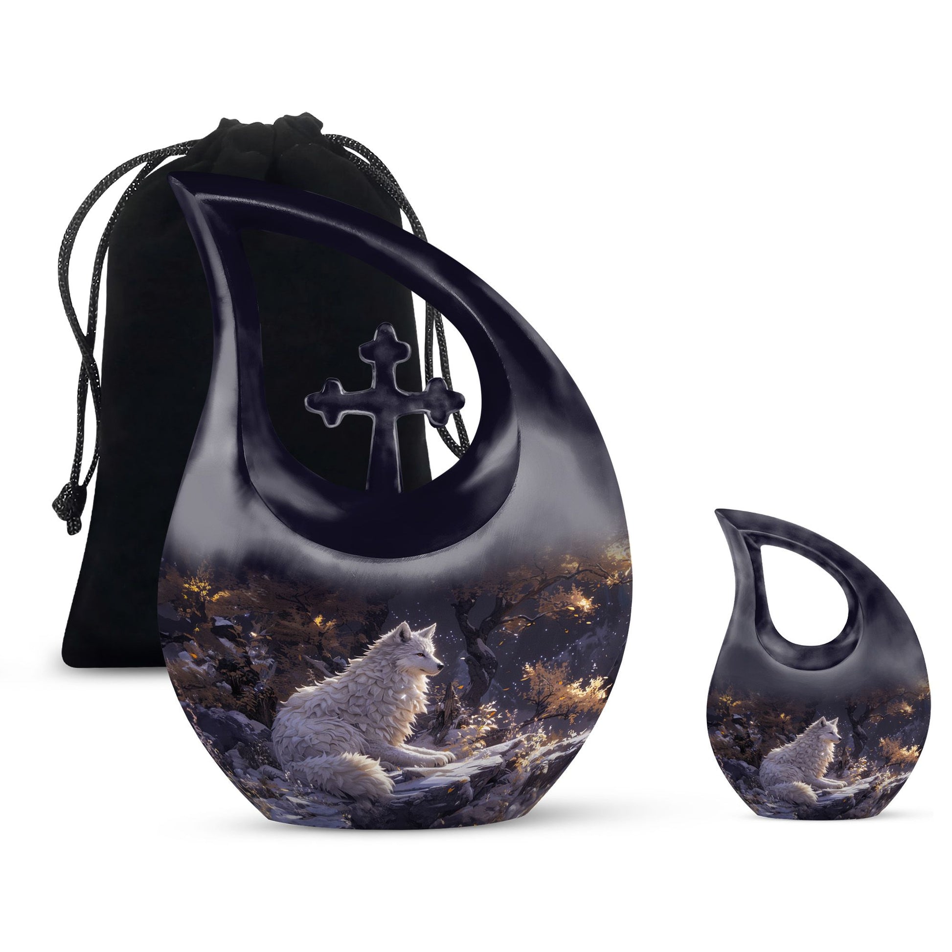 Cat Urns For Ashes - Ashes Memorial Keepsake