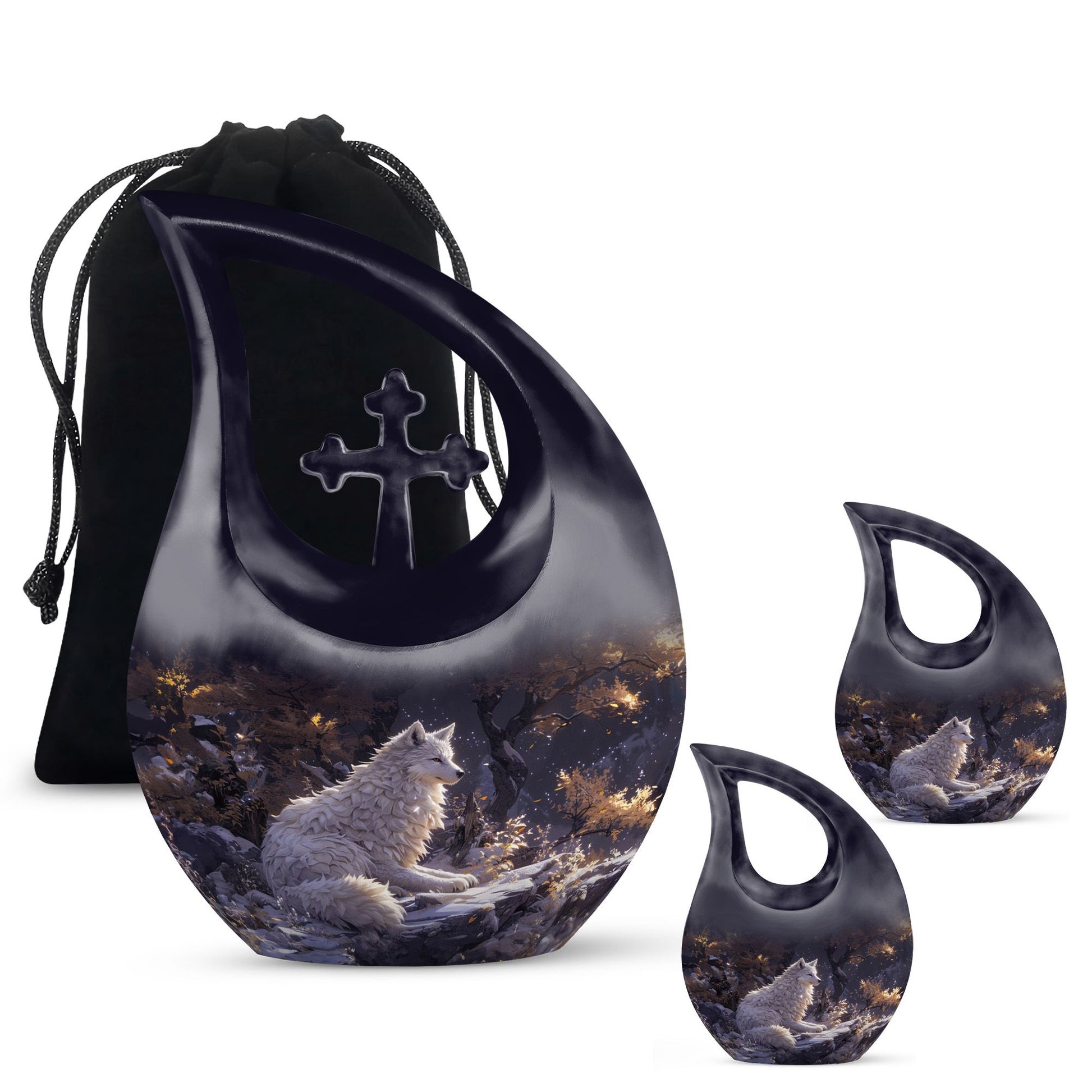 Cat Urns For Ashes - Ashes Memorial Keepsake