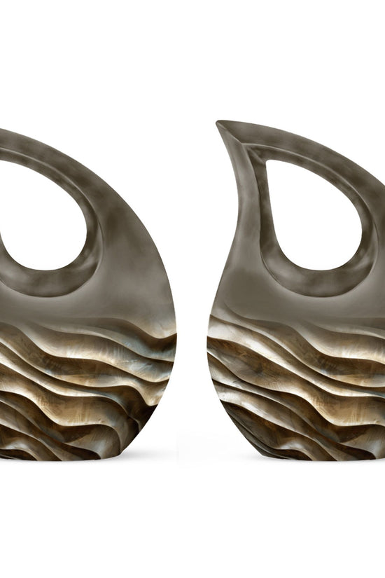 Board Urns For Ashes - Urn Keepsake Combo Set