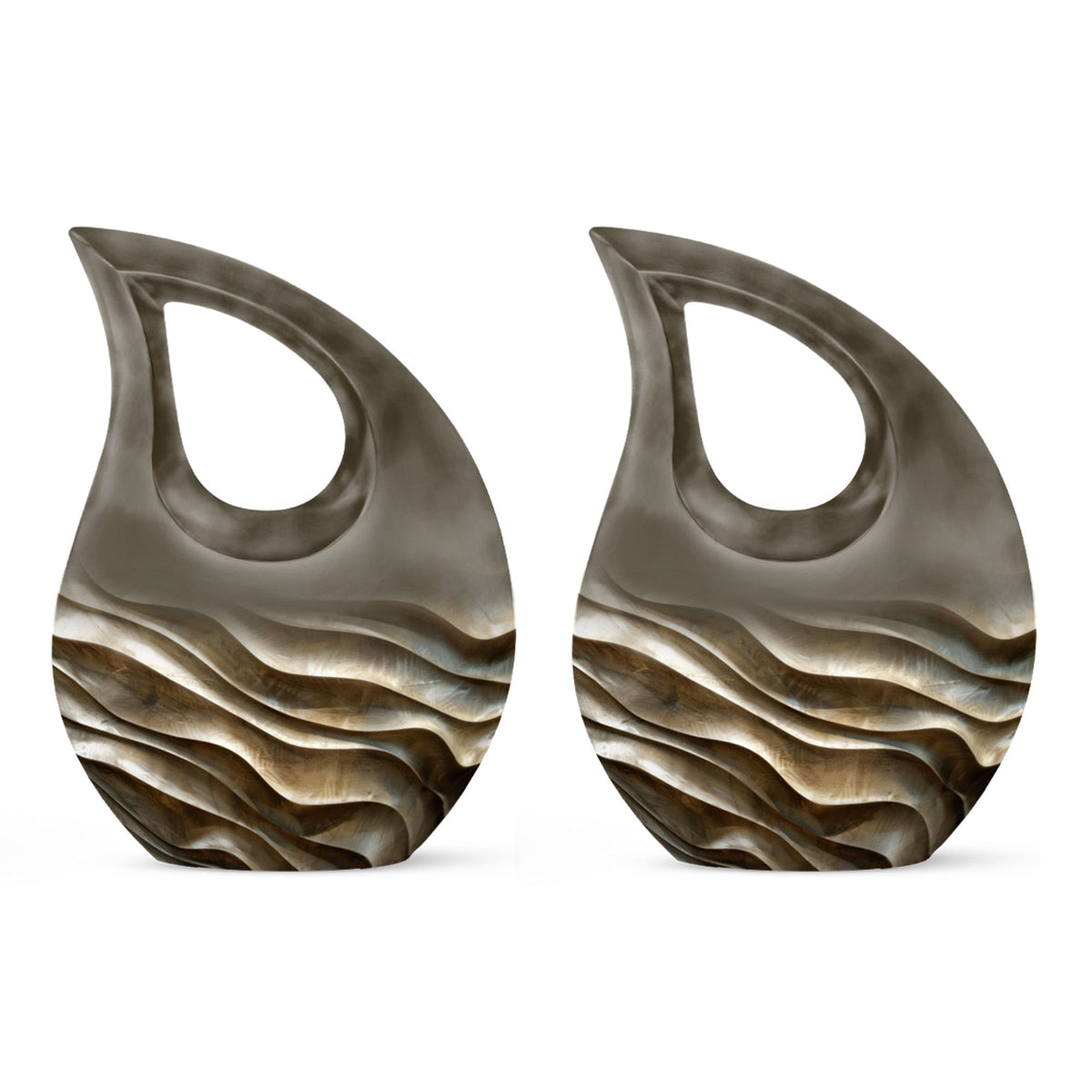 Board Urns For Ashes - Urn Keepsake Combo Set
