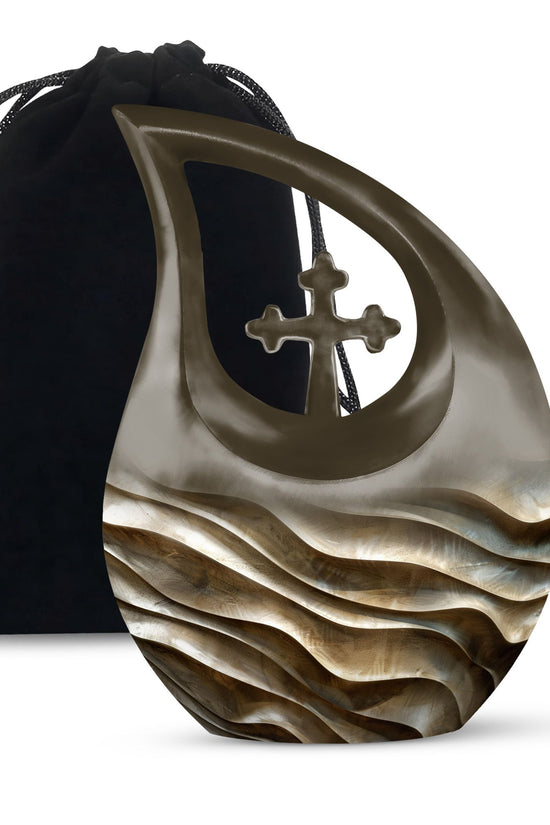 Board Urns For Ashes - Urn Keepsake Combo Set