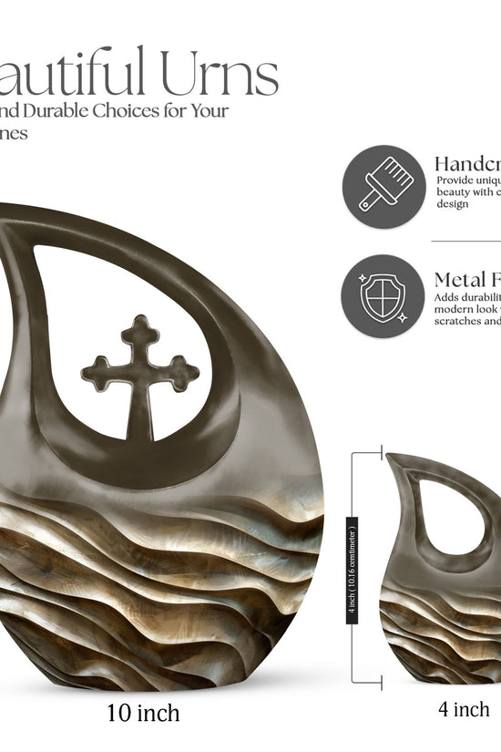 Board Urns For Ashes - Urn Keepsake Combo Set