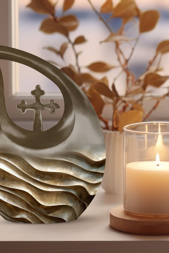 Board Urns For Ashes - Urn Keepsake Combo Set