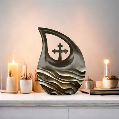 Board Urns For Ashes - Urn Keepsake Combo Set