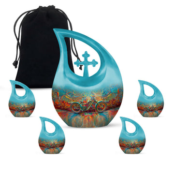 Large Urn With 4 Keepsake