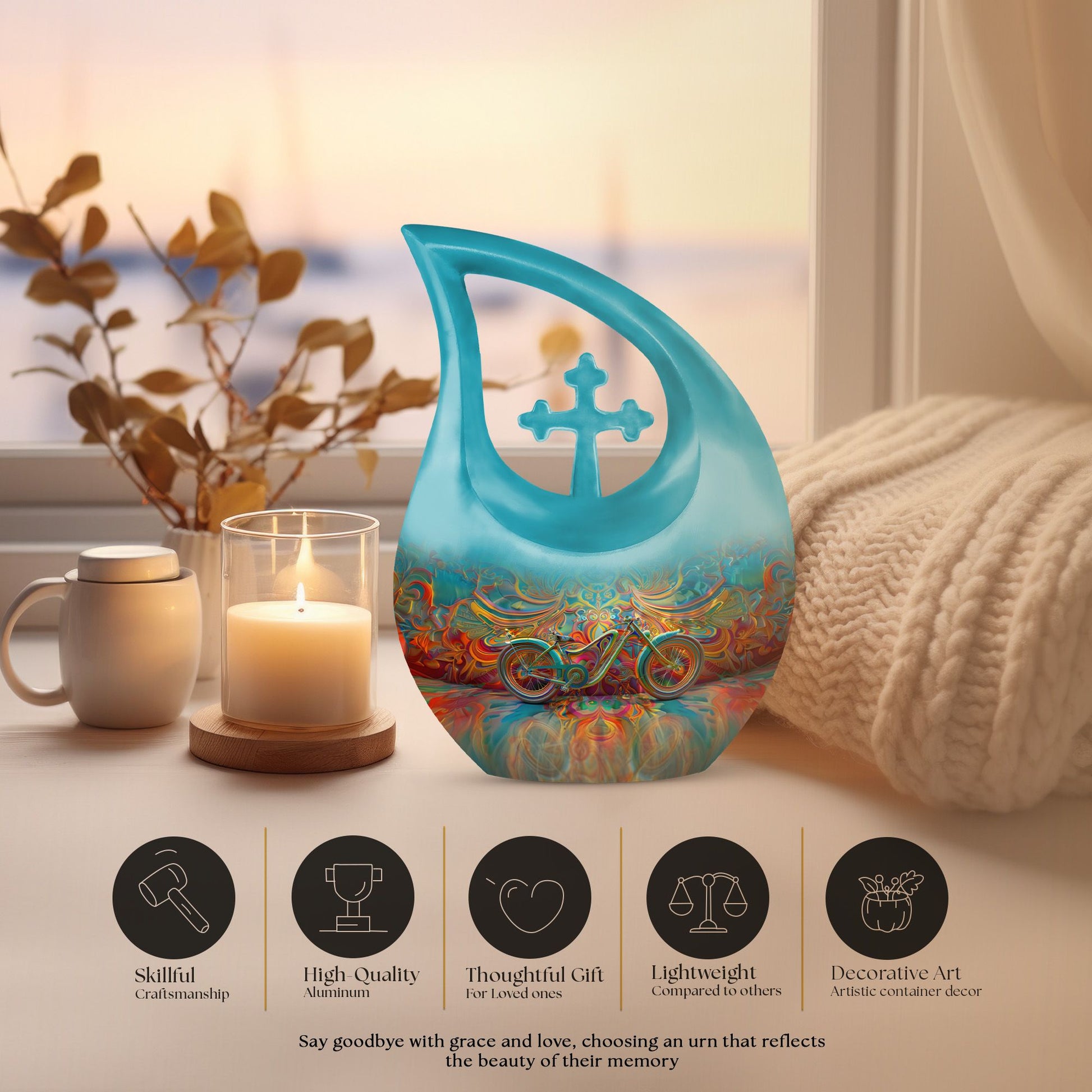 Cycles Urns For Ashes - Urns For Ashes Keepsake