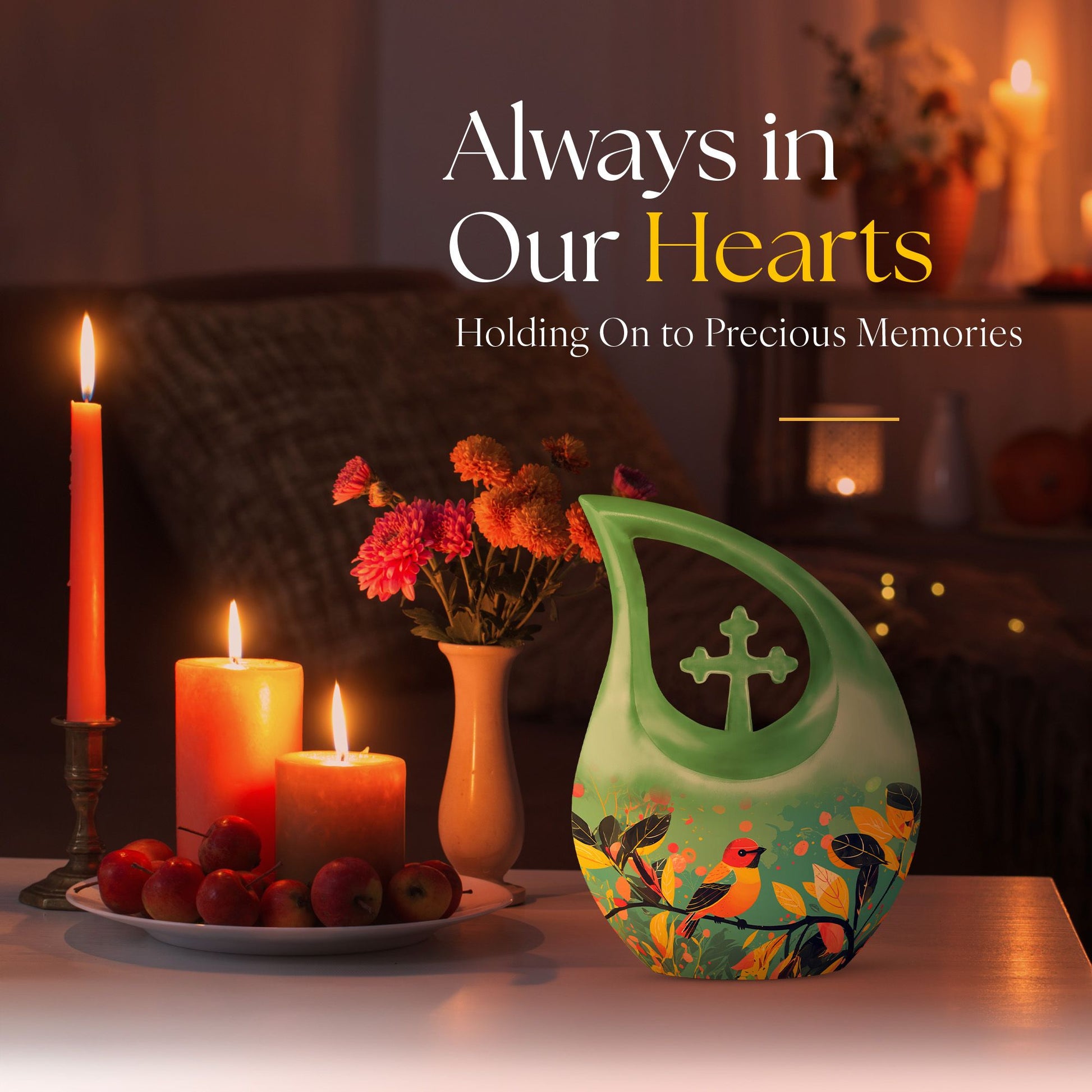 Bird Urns For Ashes - Human Ash Keepsake