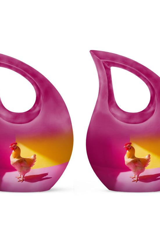 Chicken Urns For Ashes - Keepsake Urn Set