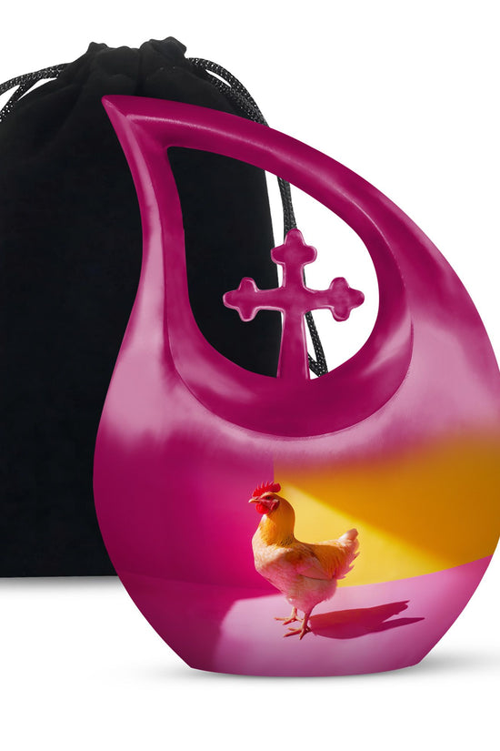 Chicken Urns For Ashes - Keepsake Urn Set