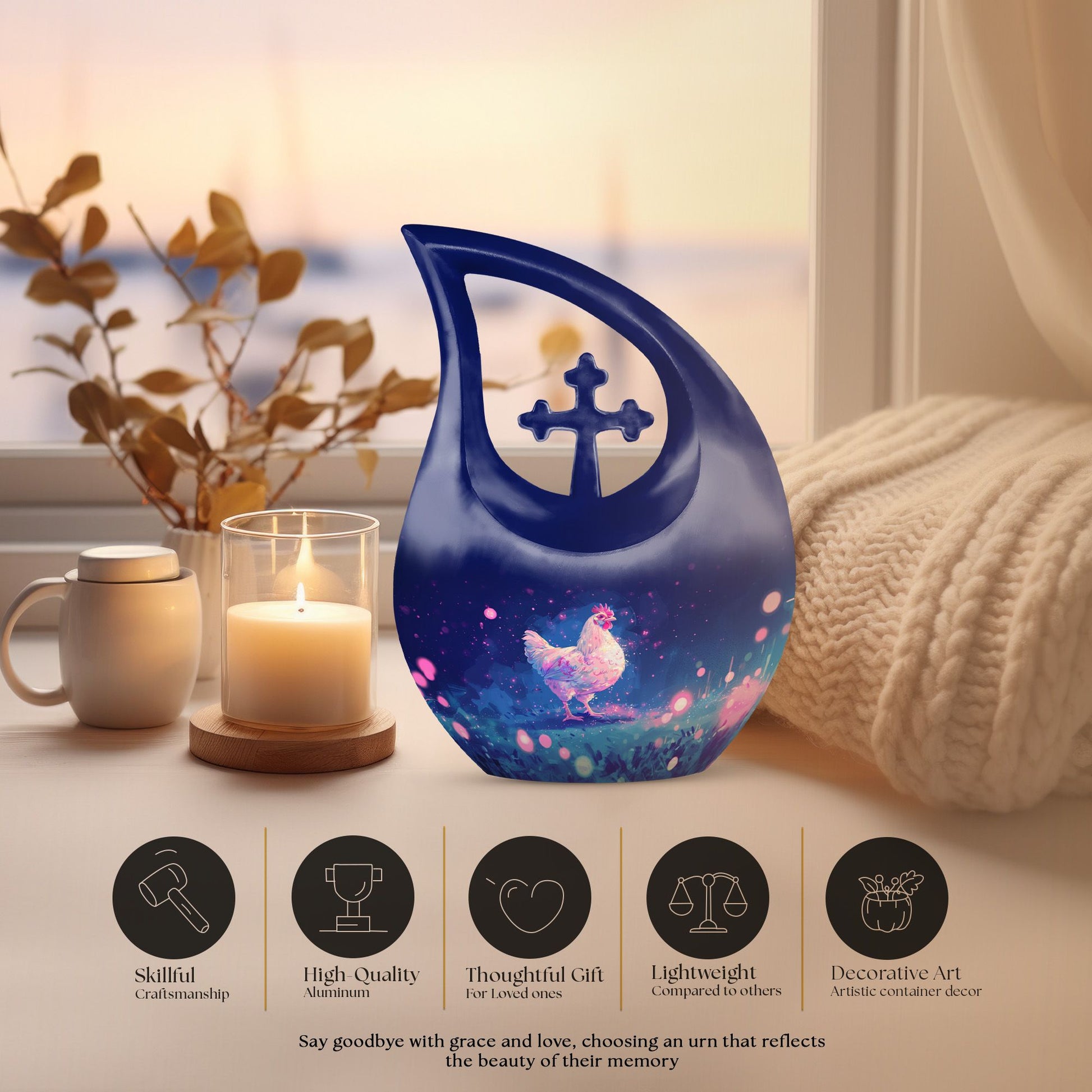 Chicken Urns For Ashes - Urn Ashes Keepsake