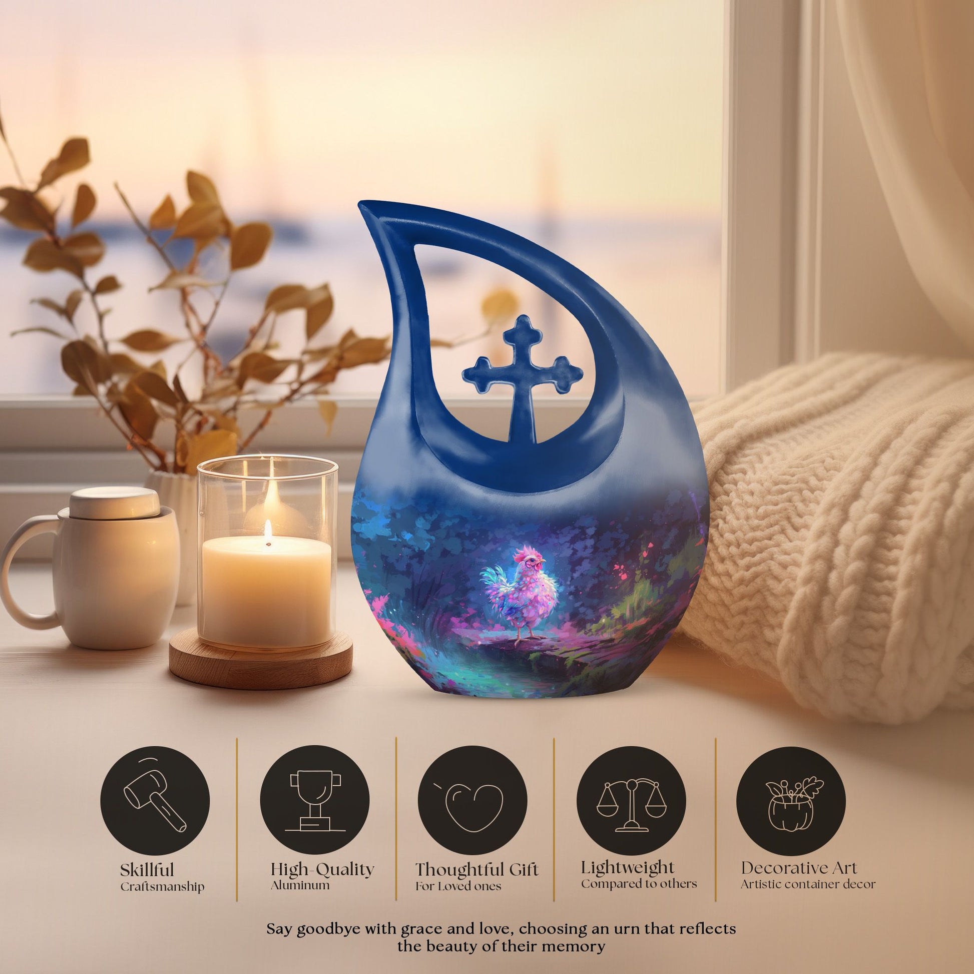 Bird Urns For Ashes - Urn Keepsake Set