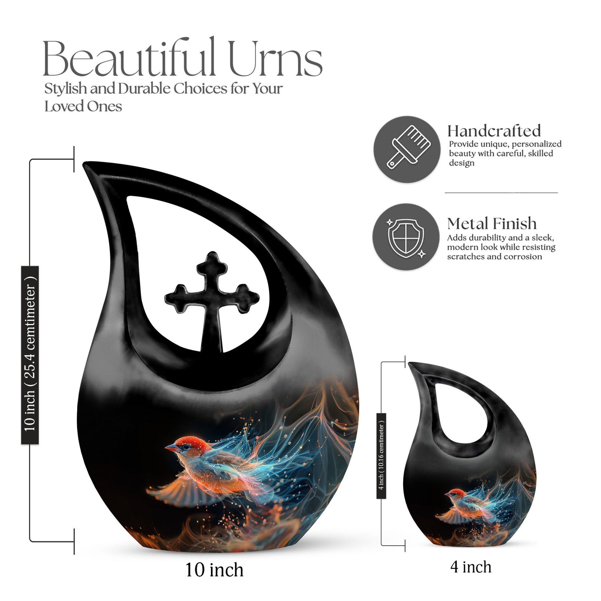 Bird Urns For Ashes - Burial Urns For Adult Human Ashes