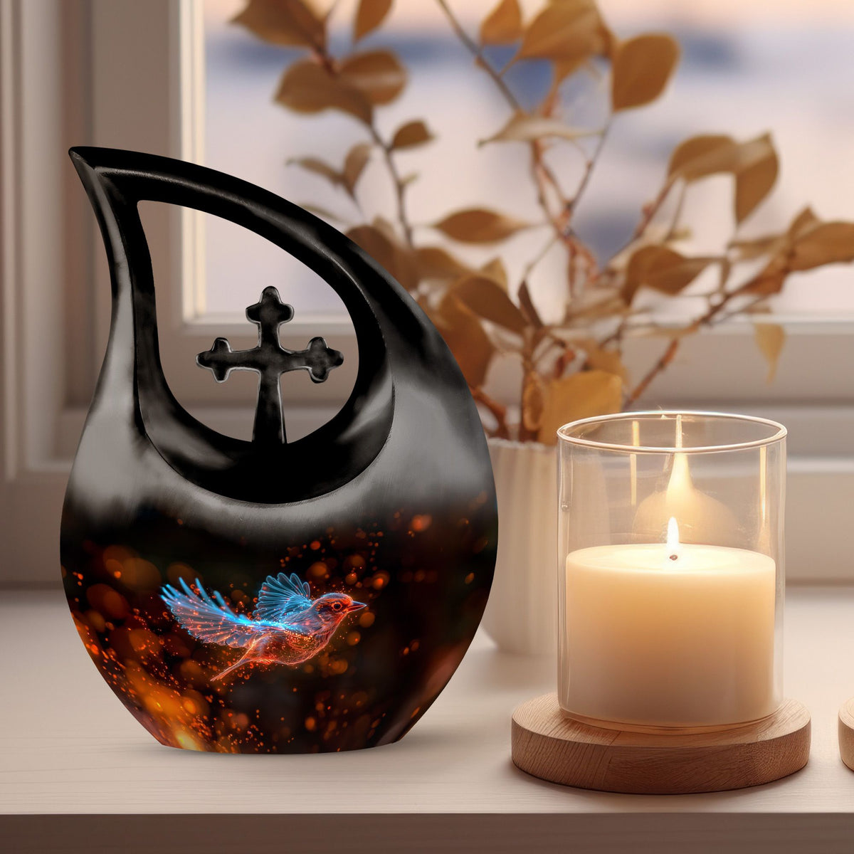 Bird Urns For Ashes - Large Urn For Ashes For Women