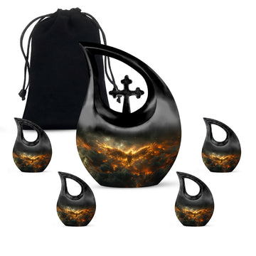 Large Urn With 4 Keepsake