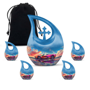 Large Urn With 4 Keepsake