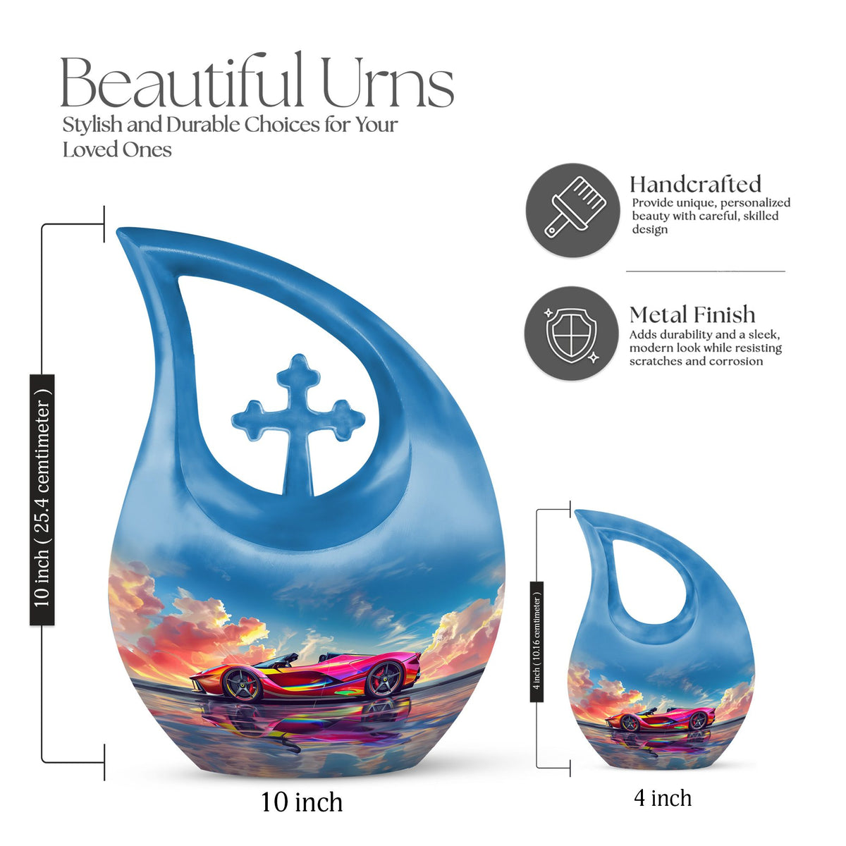Car Urns For Ashes - Large Cremation Urns