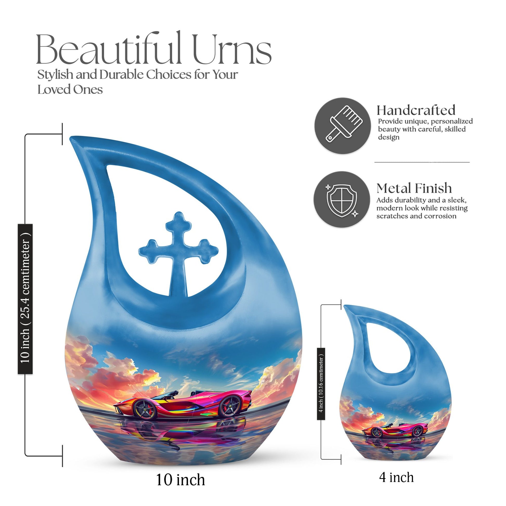 Car Urns For Ashes - Large Cremation Urns