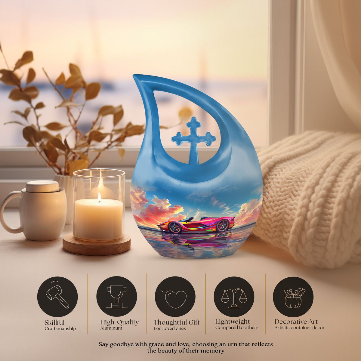 Car Urns For Ashes - Large Cremation Urns