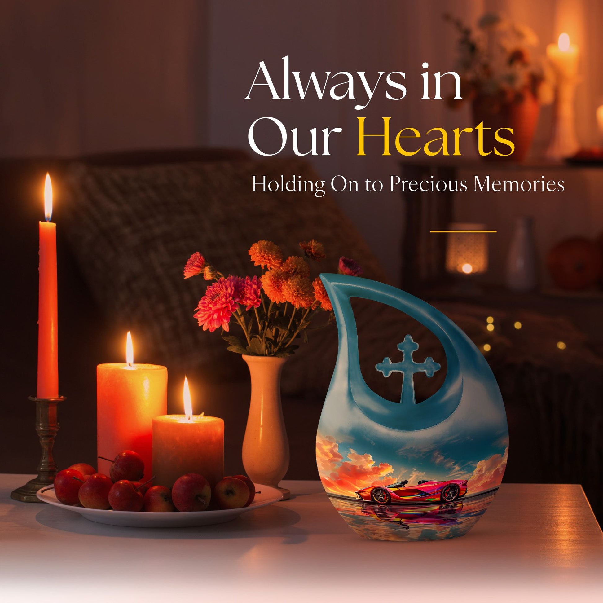 Car Urns For Ashes - Large Cremation Urns