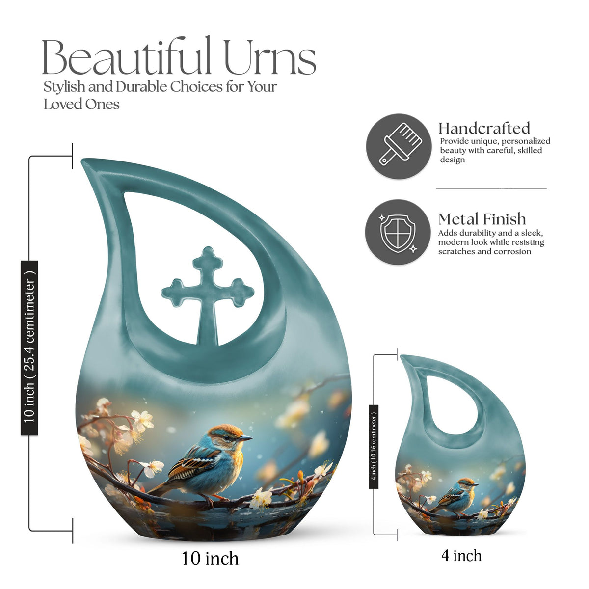 Bird Urns For Ashes - Large Human Ashes Urn