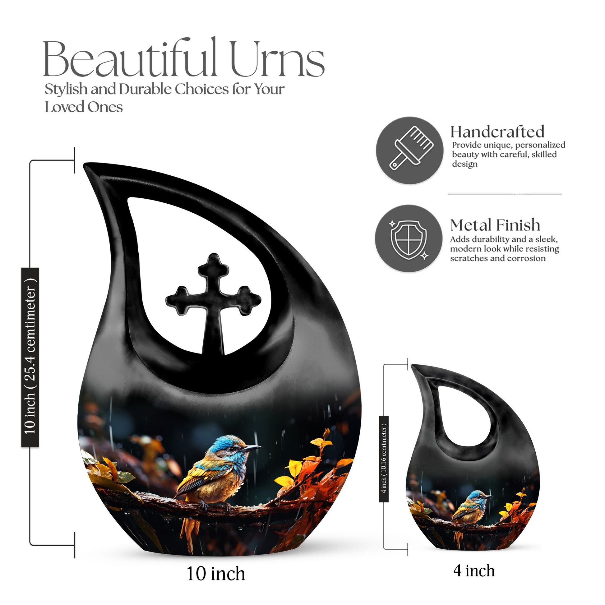 Bird Urns For Ashes - Large Urn For Human Ashes