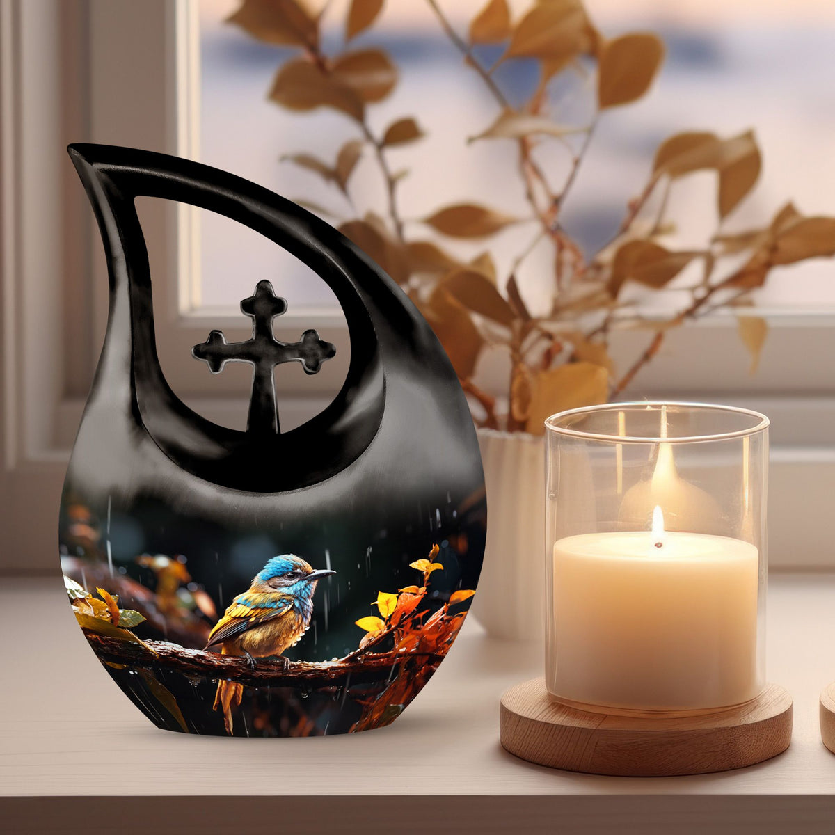 Bird Urns For Ashes - Large Urn For Human Ashes