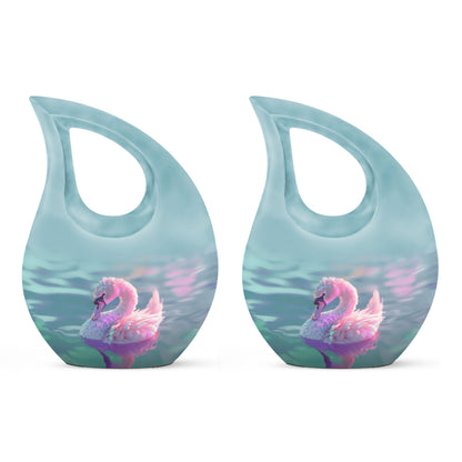 Swan Urns For Ashes - Urns For Human Ashes Large Adult