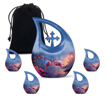 Large Urn With 4 Keepsake